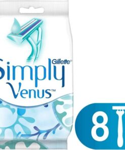 shop Gillette Simply Venus Single Razor 8 Pieces af Gillette - online shopping tilbud rabat hos shoppetur.dk