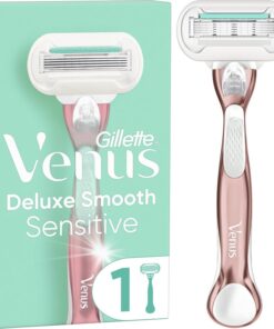 shop Gillette Venus Deluxe Smooth Sensitive Manual Razor af Gillette - online shopping tilbud rabat hos shoppetur.dk