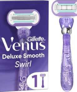 shop Gillette Venus Deluxe Smooth Swirl Manual Razor af Gillette - online shopping tilbud rabat hos shoppetur.dk