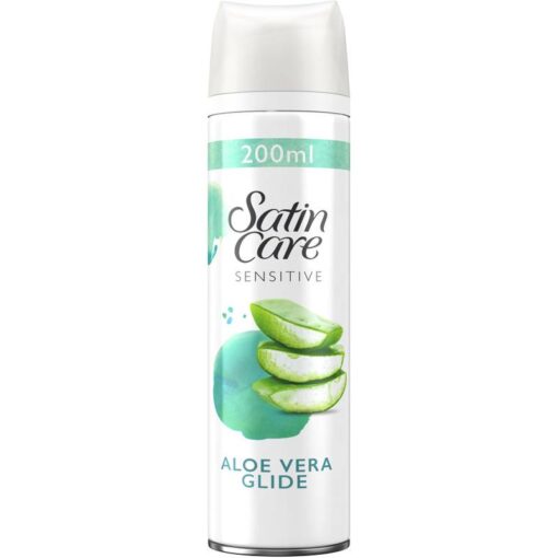 shop Gillette Venus Satin Care Sensitive Shave Gel 200 ml af Gillette - online shopping tilbud rabat hos shoppetur.dk