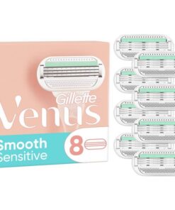 shop Gillette Venus Smooth Sensitive Blades 8 Pieces af Gillette - online shopping tilbud rabat hos shoppetur.dk