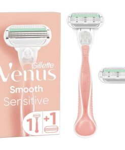 shop Gillette Venus Smooth Sensitive Manual Razor af Gillette - online shopping tilbud rabat hos shoppetur.dk