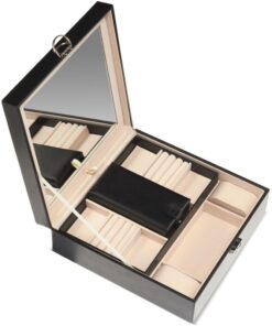 shop Gillian Jones Jewelry Box Lux - Black 11059-00 af Gillian Jones - online shopping tilbud rabat hos shoppetur.dk