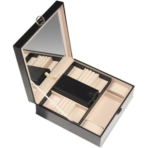 shop Gillian Jones Jewelry Box Lux - Black 11059-00 af Gillian Jones - online shopping tilbud rabat hos shoppetur.dk