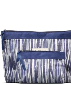 shop Gillian Jones Karen Cosmetic Bag 2 Pcs - Santorini Print 10781-131 af Gillian Jones - online shopping tilbud rabat hos shoppetur.dk