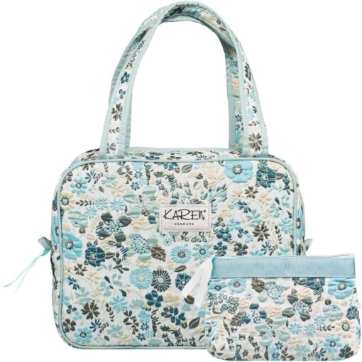 shop Gillian Jones Karen Set - Blue Flower 10070-752 af Gillian Jones - online shopping tilbud rabat hos shoppetur.dk