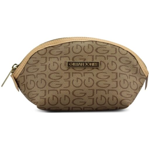 shop Gillian Jones Mary Makeup Bag - Beige 10594 (Limited Eidtion) af Gillian Jones - online shopping tilbud rabat hos shoppetur.dk