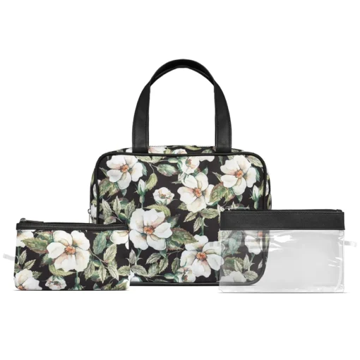 shop Gillian Jones Secrets Set Of 3 Pcs - Flower Print 10113-865 af Gillian Jones - online shopping tilbud rabat hos shoppetur.dk