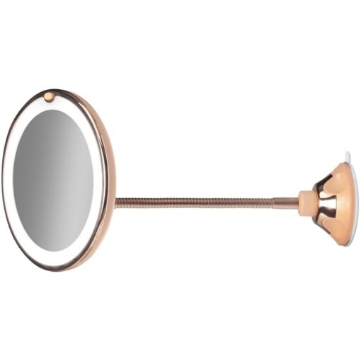 shop Gillian Jones Suction Mirror Goose Neck Arm - Rose Gold 10252-82 af Gillian Jones - online shopping tilbud rabat hos shoppetur.dk