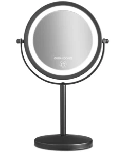 shop Gillian Jones Table Mirror LED & Touch x1/x10 - Black 10383-00 af Gillian Jones - online shopping tilbud rabat hos shoppetur.dk