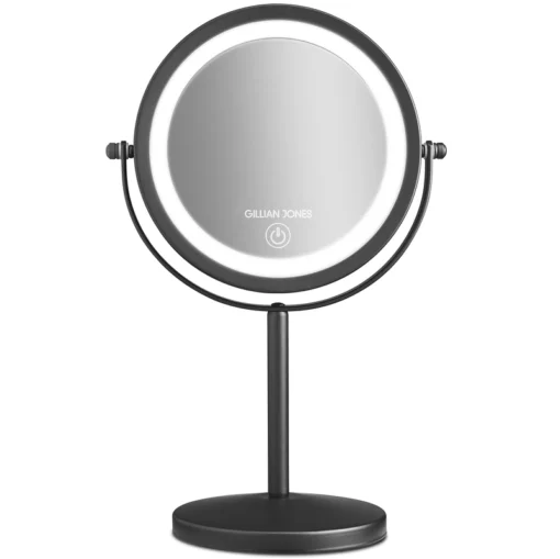 shop Gillian Jones Table Mirror LED & Touch x1/x10 - Black 10383-00 af Gillian Jones - online shopping tilbud rabat hos shoppetur.dk