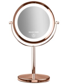 shop Gillian Jones Table Mirror LED & Touch x1/x10 - Rosegold 10383-82 af Gillian Jones - online shopping tilbud rabat hos shoppetur.dk