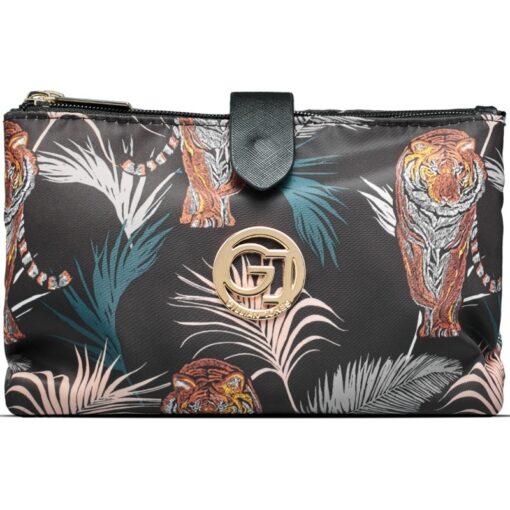 shop Gillian Jones Travel Clutch - Palm Print 10008 af Gillian Jones - online shopping tilbud rabat hos shoppetur.dk