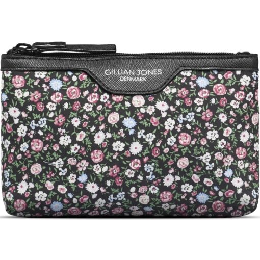 shop Gillian Jones Urban Travel Makeup Bag - Multi Flower 10063-751 af Gillian Jones - online shopping tilbud rabat hos shoppetur.dk