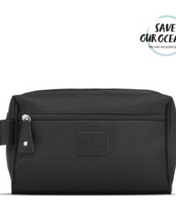 shop Gillian Jones Vittorio Classic Toilet Bag - Black 10570-BA af Gillian Jones - online shopping tilbud rabat hos shoppetur.dk