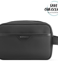 shop Gillian Jones Vittorio Toilet Bag - Black 10405-BA af Gillian Jones - online shopping tilbud rabat hos shoppetur.dk