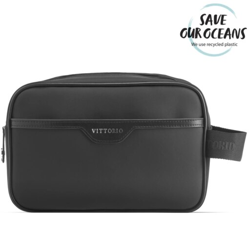 shop Gillian Jones Vittorio Toilet Bag - Black 10405-BA af Gillian Jones - online shopping tilbud rabat hos shoppetur.dk