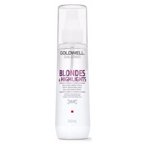 shop Goldwell Dualsenses Blondes & Highlights Brilliance Serum Spray 150 ml af Goldwell - online shopping tilbud rabat hos shoppetur.dk