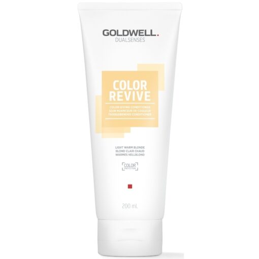 shop Goldwell Dualsenses Color Revive Color Giving Conditioner 200 ml - Light Warm Blonde af Goldwell - online shopping tilbud rabat hos shoppetur.dk