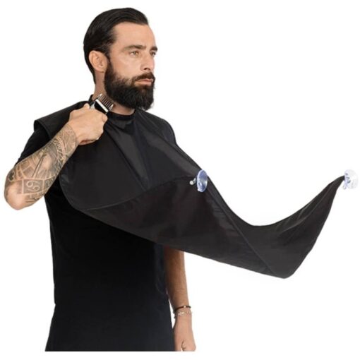 shop Gordon Beard Cutting Cape For Mirror - Black af Gordon - online shopping tilbud rabat hos shoppetur.dk