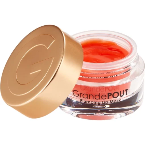 shop Grande Cosmetics POUT Plumping Lip Mask 15 gr. - Peach af Grande Cosmetics - online shopping tilbud rabat hos shoppetur.dk