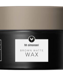 shop HH Simonsen Brown Matte Wax 90 ml af HH Simonsen - online shopping tilbud rabat hos shoppetur.dk