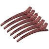 shop HH Simonsen Carbon Clips 6 Pieces - Dark Red af HH Simonsen - online shopping tilbud rabat hos shoppetur.dk