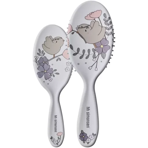 shop HH Simonsen Wonder Brush Mommy & Me - Birds (Limited Edition) af HH Simonsen - online shopping tilbud rabat hos shoppetur.dk