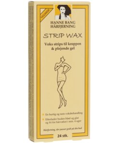 shop Hanne Bang Hair Removal Wax Strips 24 Pieces af Hanne Bang - online shopping tilbud rabat hos shoppetur.dk