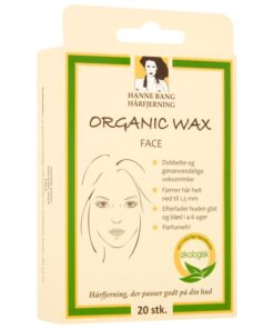 shop Hanne Bang Organic Face Wax 20 Pieces af Hanne Bang - online shopping tilbud rabat hos shoppetur.dk