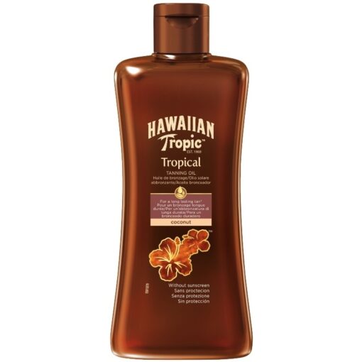 shop Hawaiian Tropic Tropical Tanning Oil 200 ml af Hawaiian Tropic - online shopping tilbud rabat hos shoppetur.dk