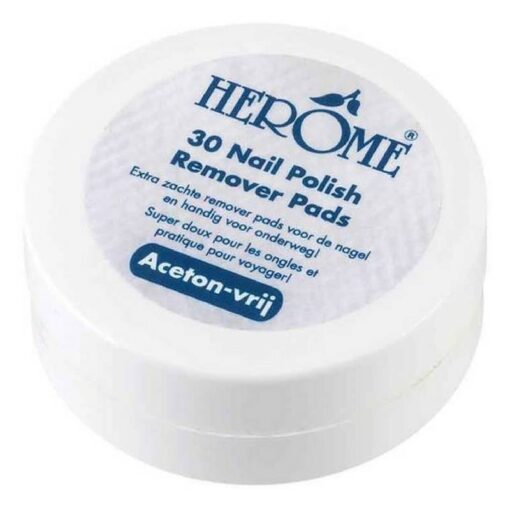 shop Herome Nail Polish Remover Pads - 30 Pieces af Herome - online shopping tilbud rabat hos shoppetur.dk