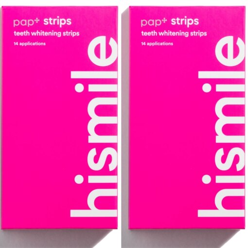 shop Hismile PAP+ Whitening Strips 14 Pieces - 2 pcs af Hismile - online shopping tilbud rabat hos shoppetur.dk