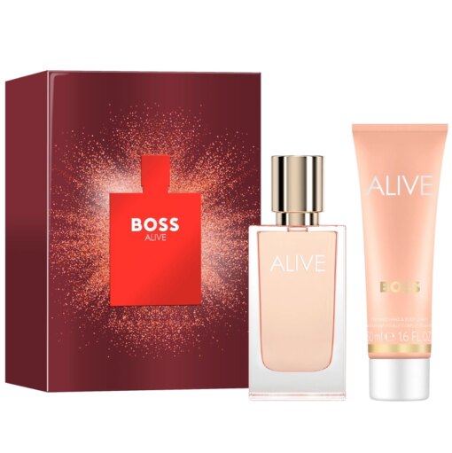 shop Hugo Boss Alive EDP 30 ml Gift Set (Limited Edition) af Hugo Boss - online shopping tilbud rabat hos shoppetur.dk