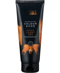 shop IDHair Colour Bomb 200 ml - 744 Spicy Curry af IdHAIR - online shopping tilbud rabat hos shoppetur.dk