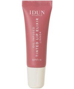 shop IDUN Minerals Oil-Infused Tinted Lip Elixir SPF 15 8 ml - Linnea af IDUN Minerals - online shopping tilbud rabat hos shoppetur.dk