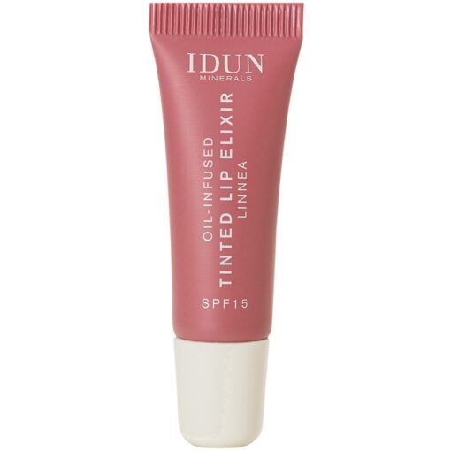 shop IDUN Minerals Oil-Infused Tinted Lip Elixir SPF 15 8 ml - Linnea af IDUN Minerals - online shopping tilbud rabat hos shoppetur.dk