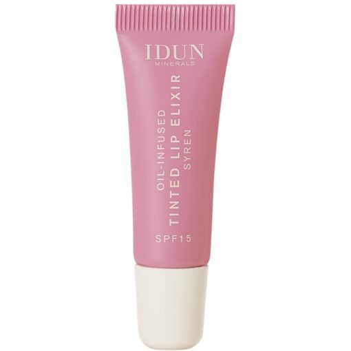 shop IDUN Minerals Oil-Infused Tinted Lip Elixir SPF 15 8 ml - Syren af IDUN Minerals - online shopping tilbud rabat hos shoppetur.dk