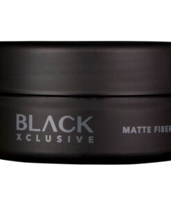 shop IdHAIR Black Xclusive Matte Fiber Wax 100 ml af IdHAIR - online shopping tilbud rabat hos shoppetur.dk