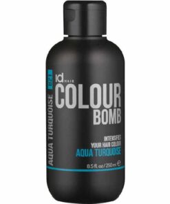 shop IdHAIR Colour Bomb 250 ml - Aqua Turquoise af IdHAIR - online shopping tilbud rabat hos shoppetur.dk