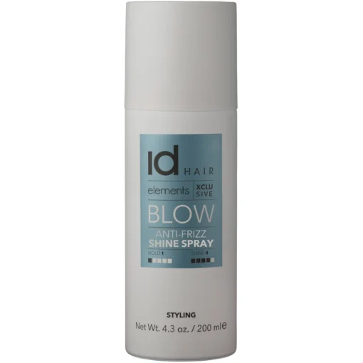 shop IdHAIR Elements Xclusive Blow Anti-Frizz Shaine Spary 200 ml af IdHAIR - online shopping tilbud rabat hos shoppetur.dk