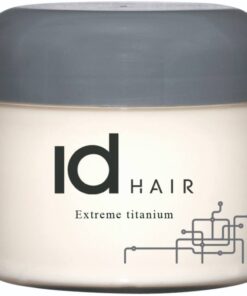 shop IdHAIR Extreme Titanium Hair Wax 100 ml - 4 Pieces af IdHAIR - online shopping tilbud rabat hos shoppetur.dk