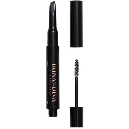 shop Irina The Diva 2 In 1 Boss Brow - 002 Brown (U) af Irina The Diva - online shopping tilbud rabat hos shoppetur.dk