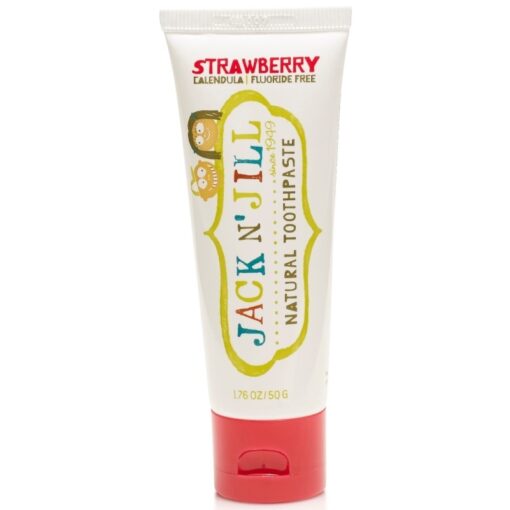 shop Jack N' Jill Natural Toothpaste 50 gr. - Strawberry af Jack N Jill - online shopping tilbud rabat hos shoppetur.dk