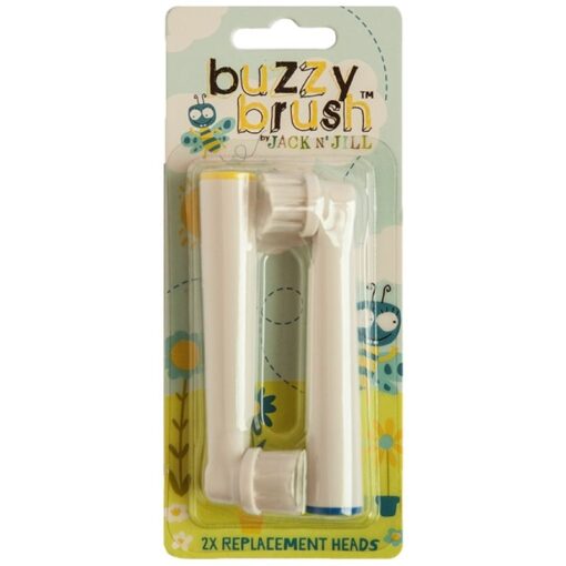 shop Jack N' Jill Replacement Brushes Buzzy Brush - 2 Pack af Jack N Jill - online shopping tilbud rabat hos shoppetur.dk