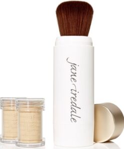 shop Jane Iredale Amazing Base Loose Mineral Powder Refillable Brush SPF 20 - 5 gr. - Warm Silk af Jane Iredale - online shopping tilbud rabat hos shoppetur.dk