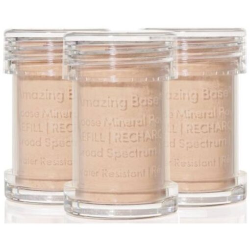 shop Jane Iredale Amazing Base Loose Mineral Powder SPF 20 Refill 3 Pieces 7