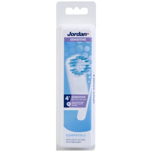 shop Jordan Sensitive Brush Heads 4 Pieces af Jordan - online shopping tilbud rabat hos shoppetur.dk