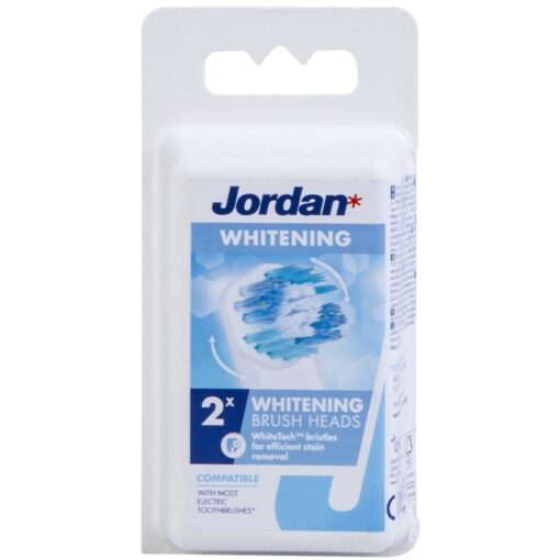 shop Jordan White Brush Heads 2 Pieces af Jordan - online shopping tilbud rabat hos shoppetur.dk