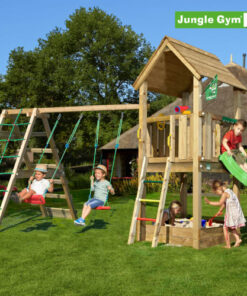 shop Jungle Gym Club legetårn med klatremodul af jungle-gym - online shopping tilbud rabat hos shoppetur.dk